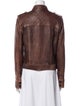 Tory Burch Leather Biker Jacket