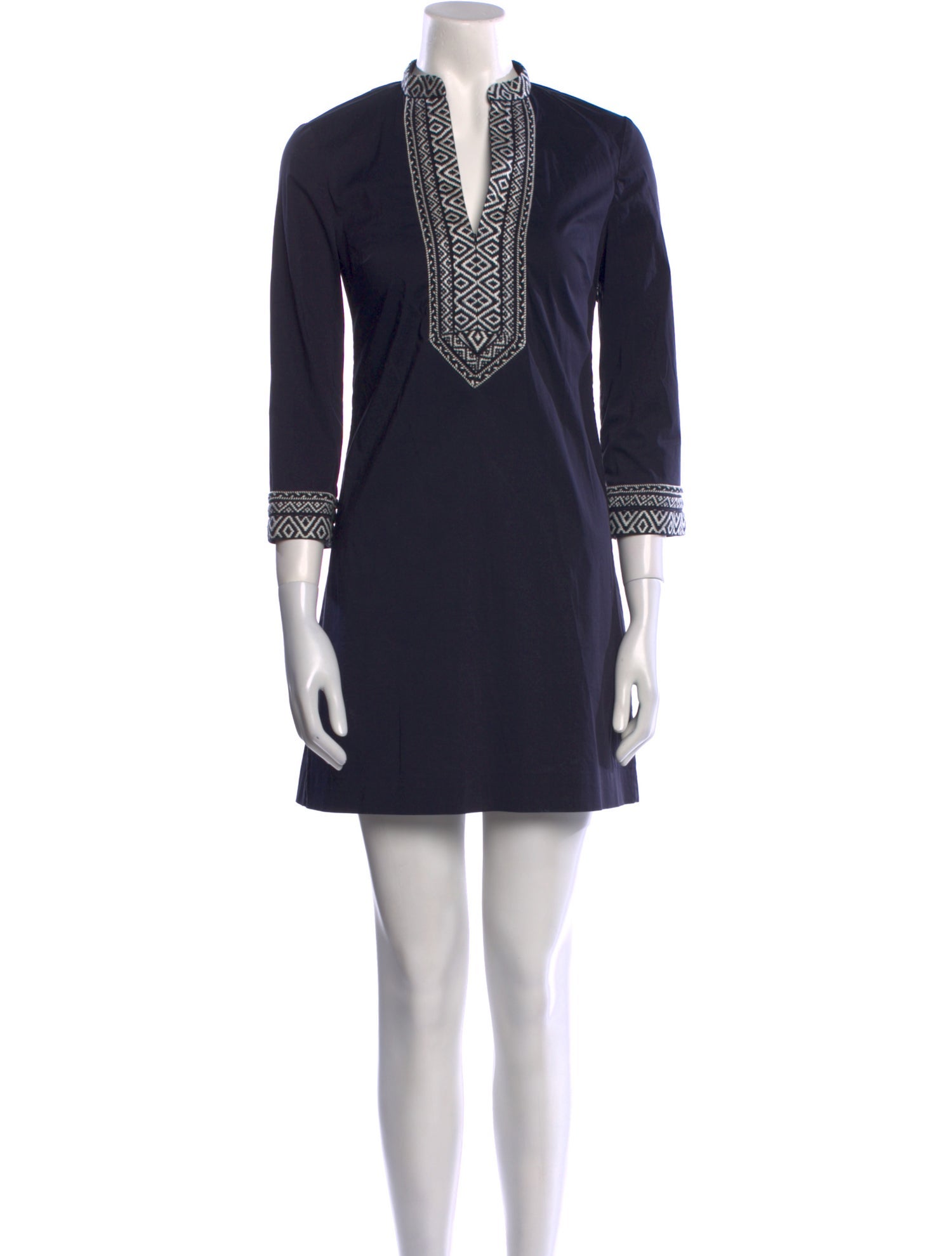 Tory Burch V-Neck Mini Dress