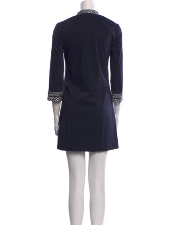 Tory Burch V-Neck Mini Dress