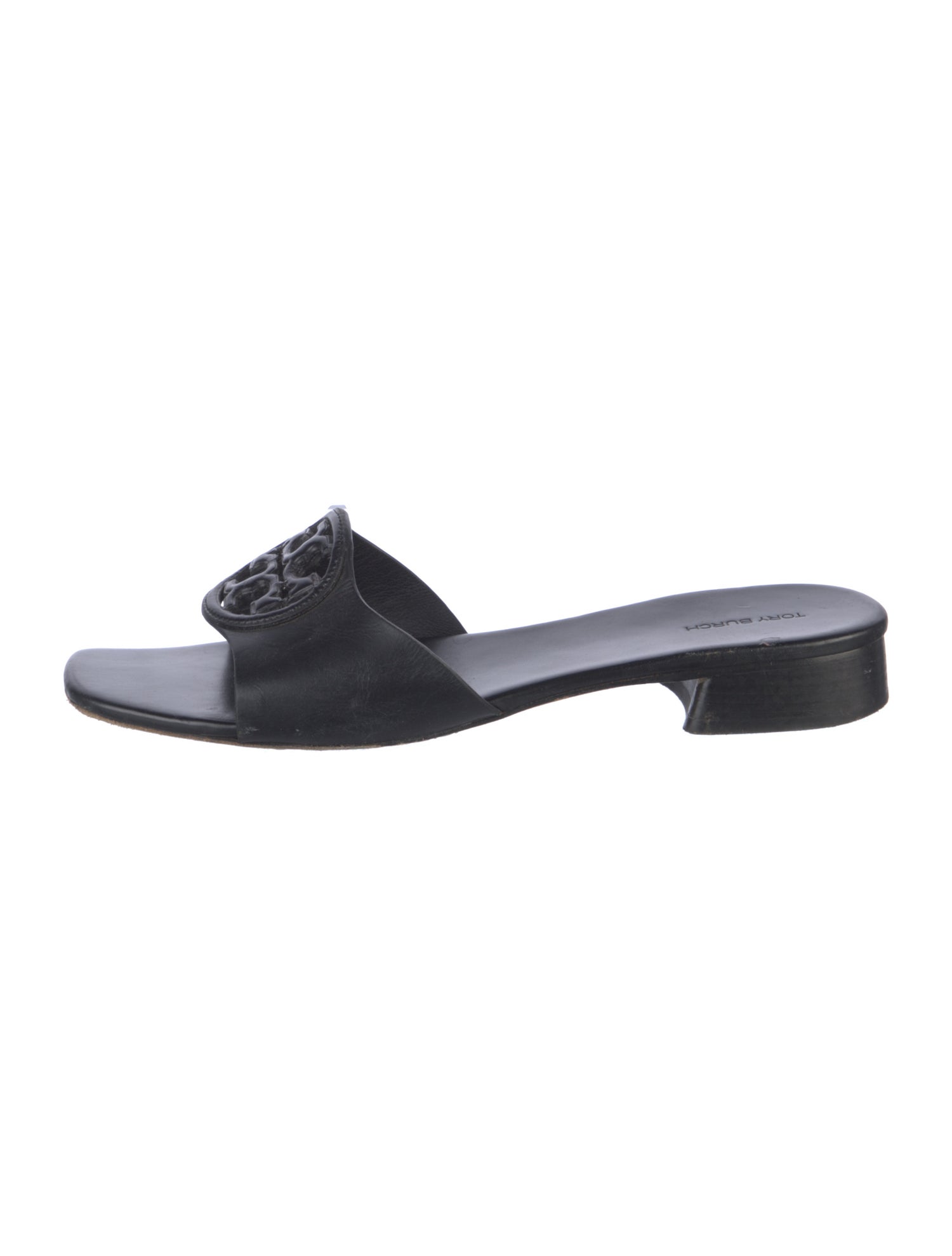 Tory Burch Leather Slides