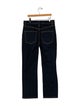 Tory Burch Mid-Rise Straight Leg Jeans