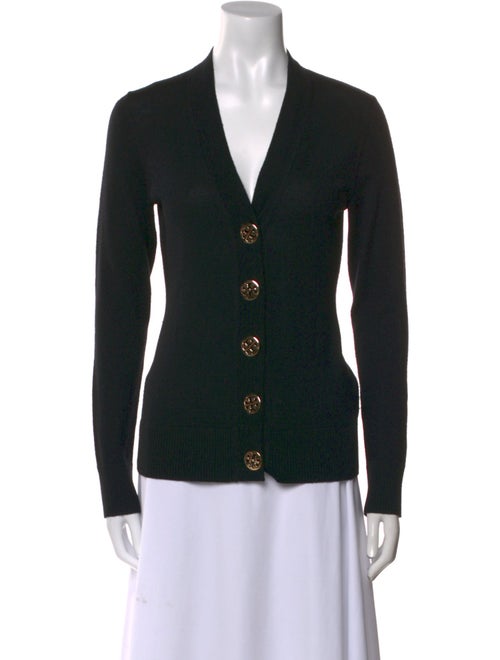 Tory Burch Merino Wool V-Neck Sweater