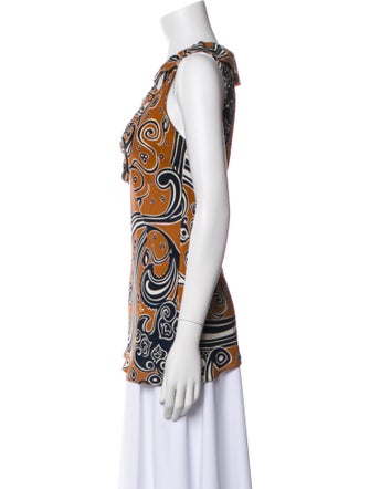 Tory Burch Silk Printed Tunic