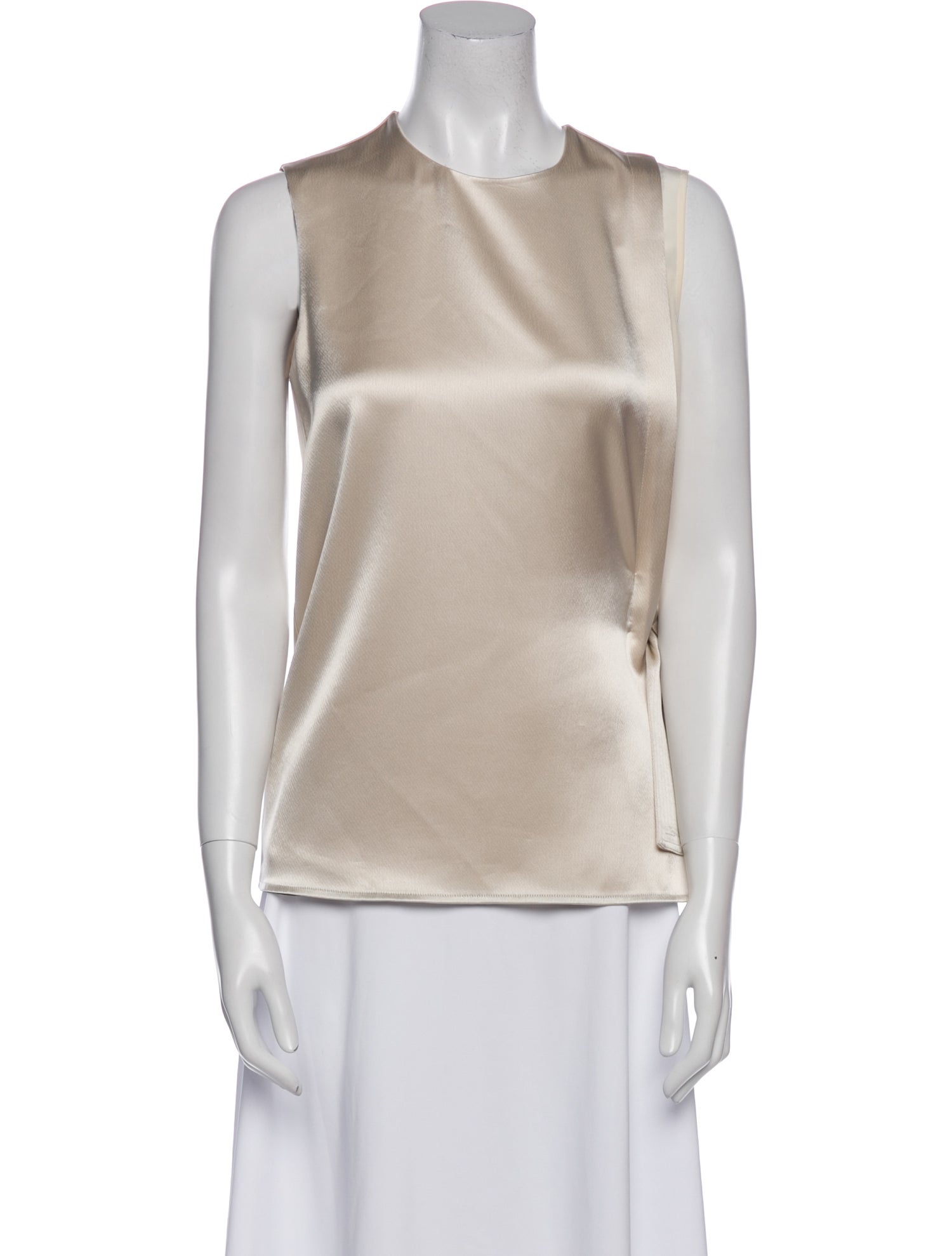 Tory Burch Crew Neck Sleeveless Top