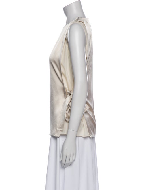 Tory Burch Crew Neck Sleeveless Top