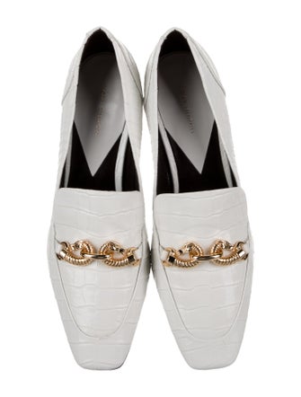 Tory Burch Embossed Leather Pumps