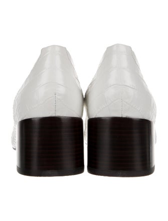 Tory Burch Embossed Leather Pumps