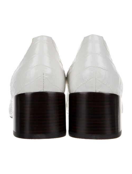 Tory Burch Embossed Leather Pumps