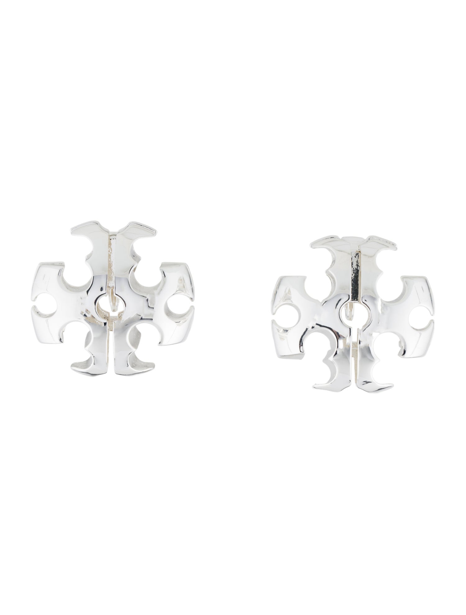 Tory Burch Logo Clip-On Earrings