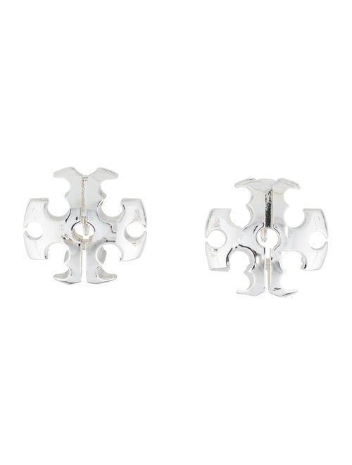 Tory Burch Logo Clip-On Earrings