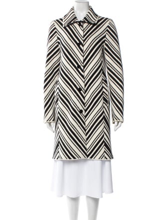 Tory Burch Striped Coat