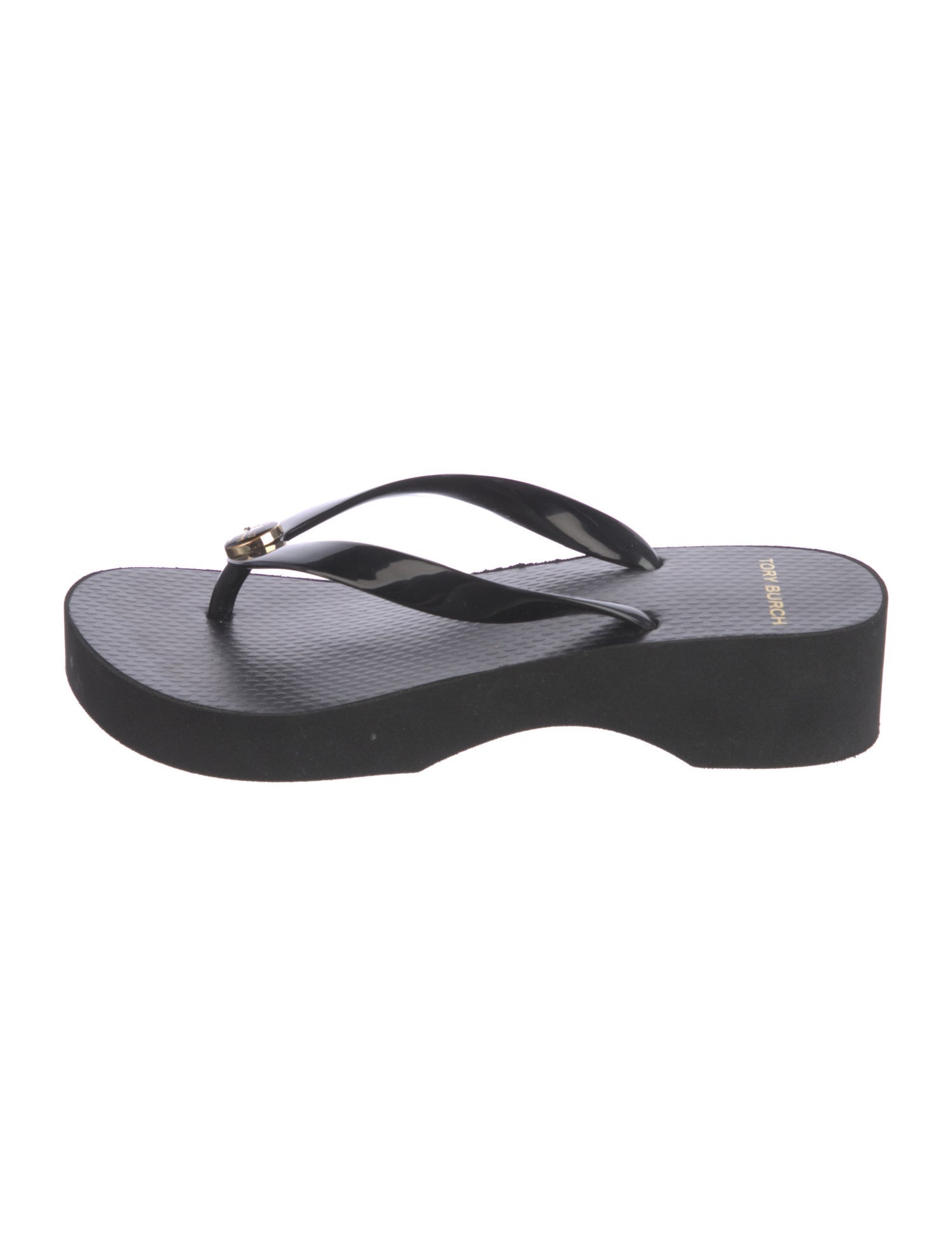 Tory Burch Rubber Printed Flip Flops