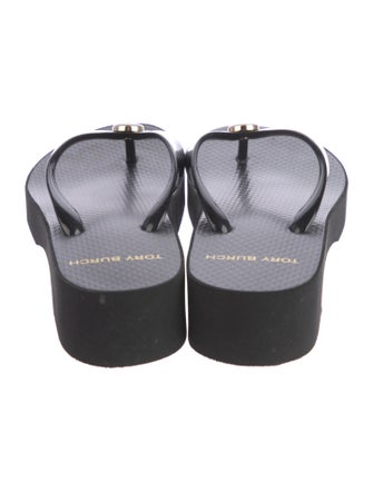 Tory Burch Rubber Printed Flip Flops