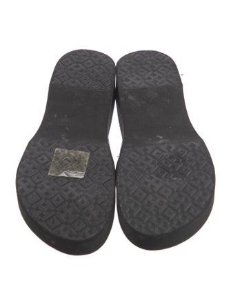 Tory Burch Rubber Printed Flip Flops