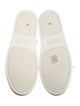 Tory Burch Leather Glitter Accents Sneakers