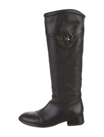 Tory Burch Leather Riding Boots