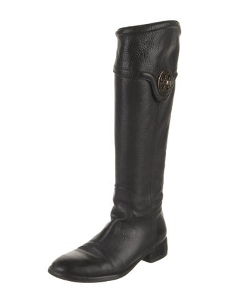 Tory Burch Leather Riding Boots