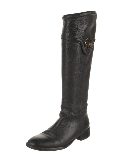 Tory Burch Leather Riding Boots