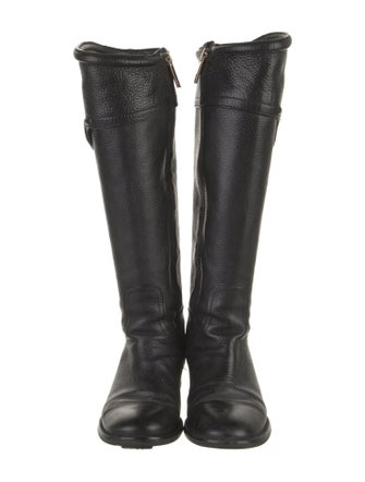 Tory Burch Leather Riding Boots