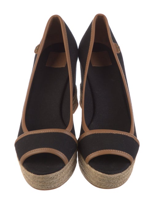 Tory Burch Canvas Printed Pumps