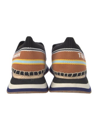 Tory Burch Striped Espadrille Sneakers