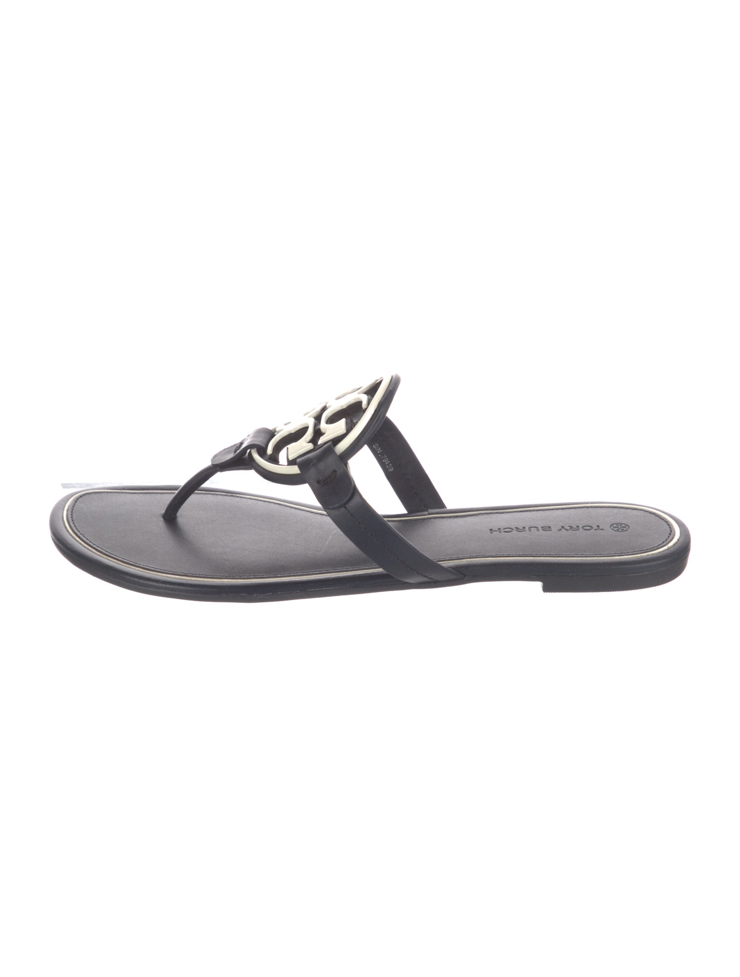 Tory Burch Leather Slides