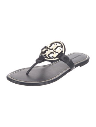 Tory Burch Leather Slides