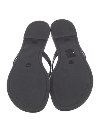 Tory Burch Leather Slides