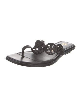 Tory Burch Leather Slides