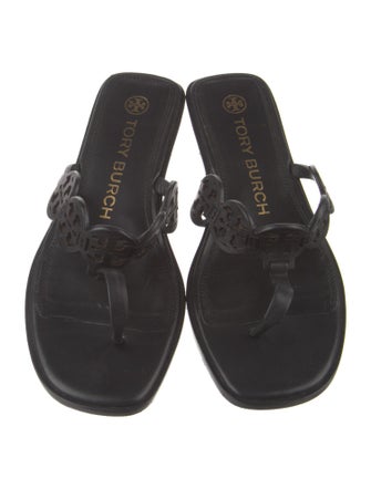 Tory Burch Leather Slides
