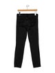 Tory Burch Mid-Rise Straight Leg Jeans