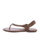 Tory Burch Leather T-Strap Sandals