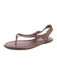 Tory Burch Leather T-Strap Sandals