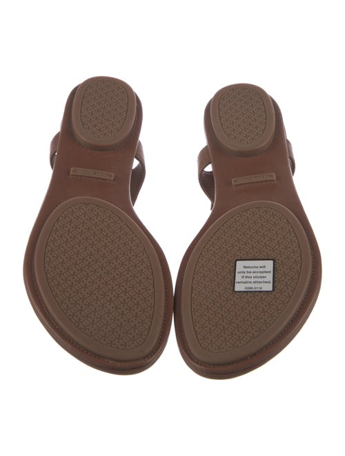 Tory Burch Leather T-Strap Sandals