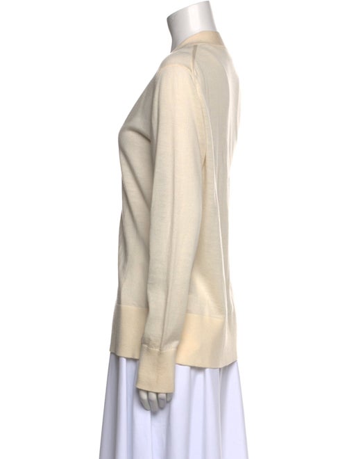 Tory Burch Merino Wool V-Neck Sweater