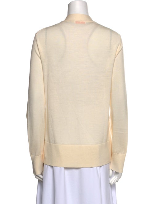 Tory Burch Merino Wool V-Neck Sweater