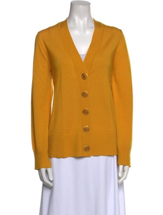 Tory Burch Merino Wool V-Neck Sweater