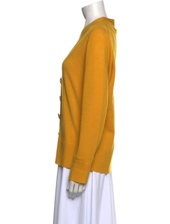 Tory Burch Merino Wool V-Neck Sweater