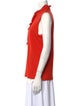 Tory Burch Mock Neck Sleeveless Polo