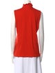 Tory Burch Mock Neck Sleeveless Polo