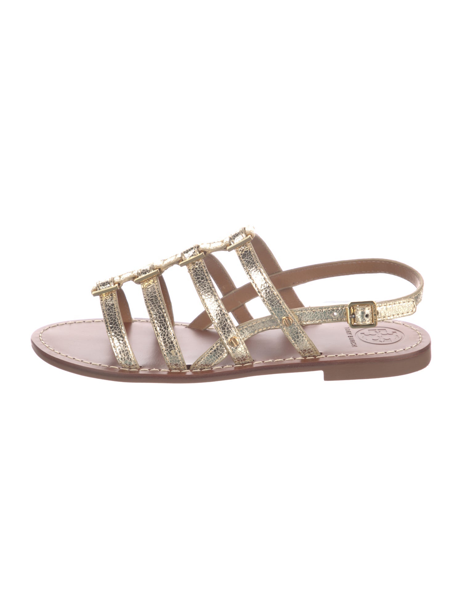 Tory Burch Leather Slingback Sandals