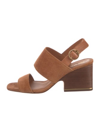 Tory Burch Suede Slingback Sandals