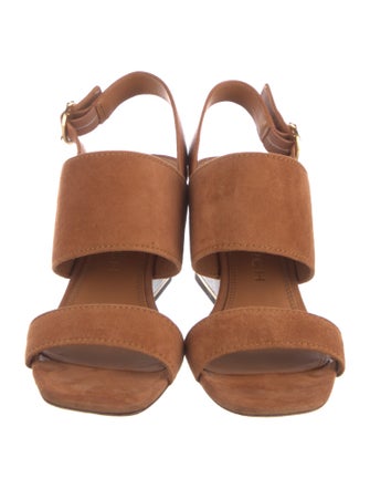 Tory Burch Suede Slingback Sandals
