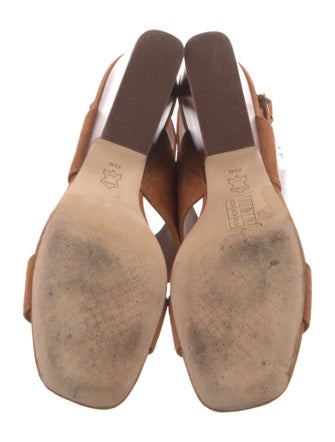 Tory Burch Suede Slingback Sandals