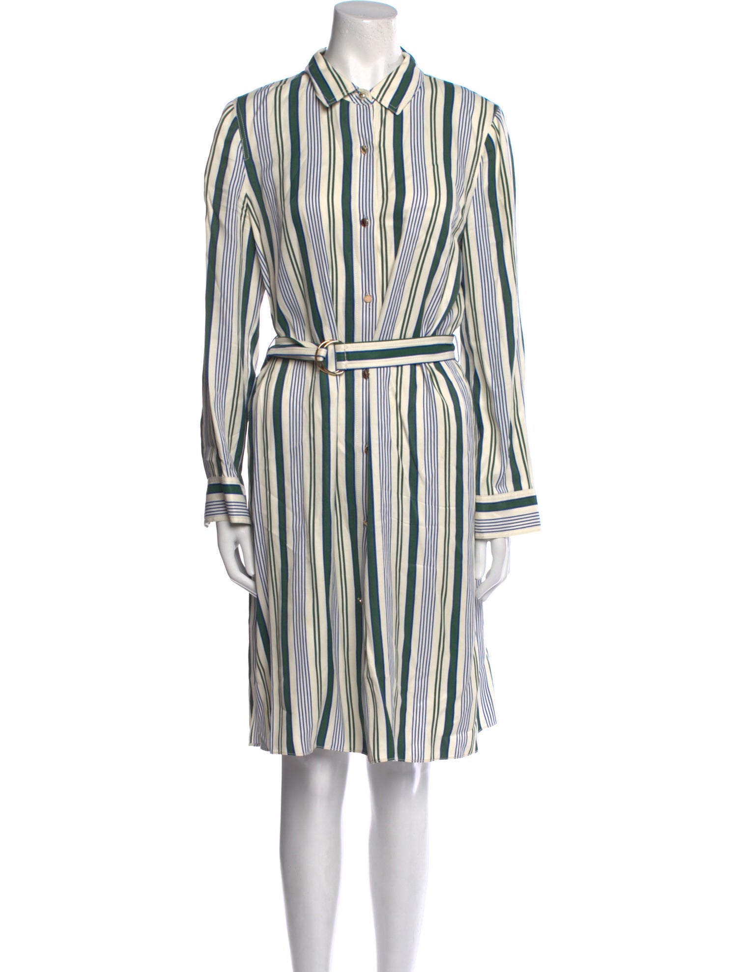 Tory Burch Striped Knee-Length Dress