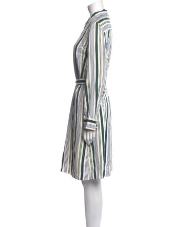 Tory Burch Striped Knee-Length Dress