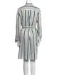 Tory Burch Striped Knee-Length Dress