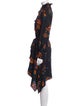 Tory Burch Floral Print Knee-Length Dress