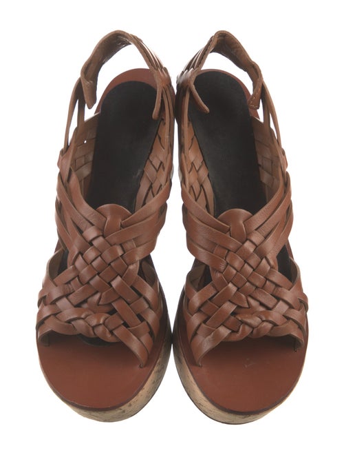 Tory Burch Leather Slingback Sandals
