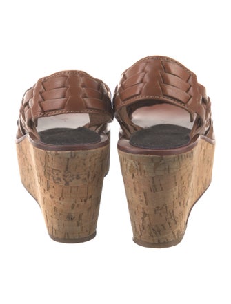 Tory Burch Leather Slingback Sandals